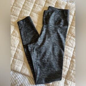 Like New Full Length Nike Dri-Fit Athletic Leggings Size Small Spacedye Gray